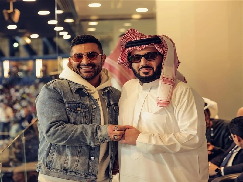 أحمد سعد وتركي آل الشيخ