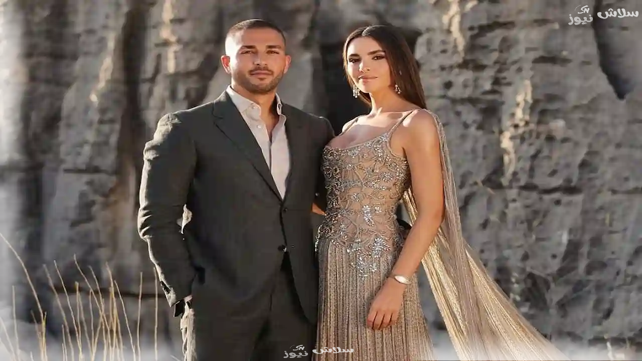 ما قصة فستان زين قطامي الذهبي في زفافها من نجل إيلي صعب؟